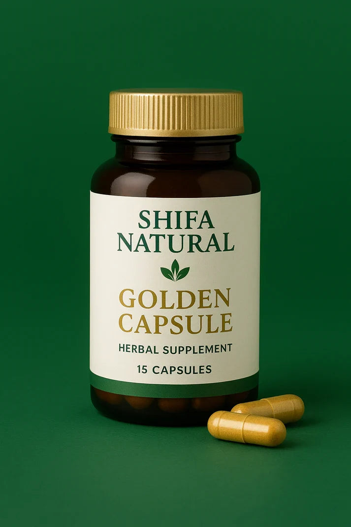 Al Shifa Golden Capsule (15 Capsules) - Hakeem Abdullah